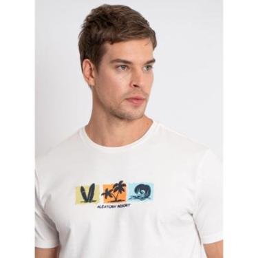 Imagem de Camiseta Estampada Aleatory Resort Off-White-Masculino