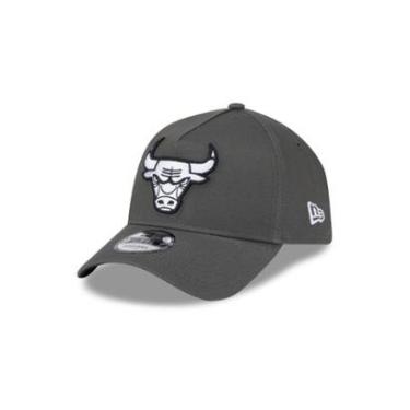 Imagem de BONE NEW ERA 9FORTY A-FRAME SNAPBACK CHICAGO BULLS NBA VERDE-Masculino