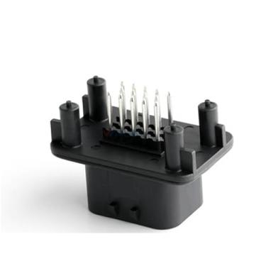 Imagem de Cabo de fiação de energia automático 14 pinos 776262-1 conector PCB reto (2 peças)