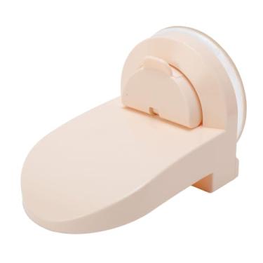 Imagem de Dioche Descanso de Pés para Chuveiro, para Barbear Pernas, Ventosa Resistente, Banco Antiderrapante, Pedal de Chuveiro para Banheiro, Montagem na Parede, Plástico Branco