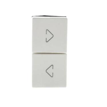 Imagem de Módulo Pulsador a Reversão Pial Plus+ Legrand Branco 612017BC