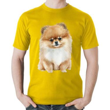 Imagem de Camiseta Algodão Cachorro Spitz Alemão Lulu da pomerânia - Foca na Mod