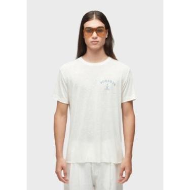 Imagem de T-shirt retro yemanja light linen OSKLEN-Masculino