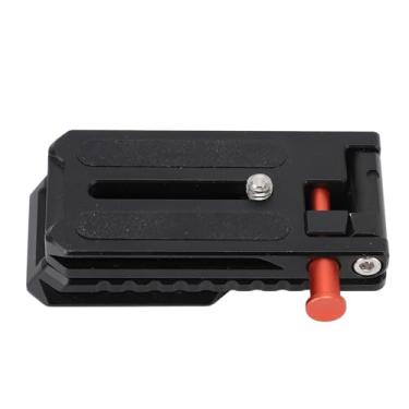 Imagem de KUIDAMOS Placa QR Dobrável Em Forma de L da Câmera para Alternância Rápida entre Vertical e Horizontal, Compatibilidade Universal para Cabeças de tripé Arca, Acessório de Montagem de Câmera Em Liga