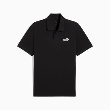 Imagem de Camisa Polo Puma Essentials Logo No.1 Pique Masculina-Masculino