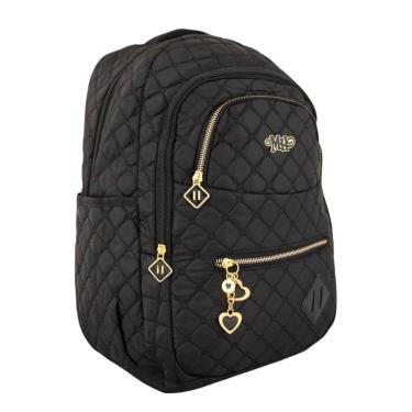 Imagem de Mochila Escolar Feminina Notebook Com 4 Compartimentos-Feminino