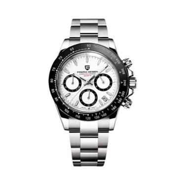 Imagem de Relógio Cronógrafo Esportivo Masculino PAGANI DESIGN 2025 Automático C