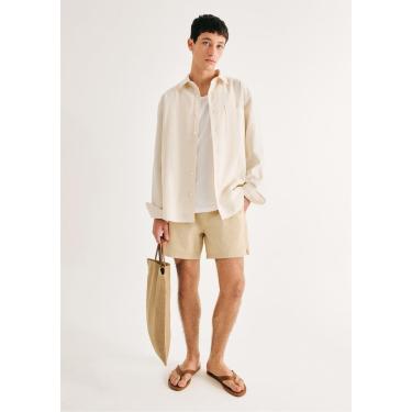 Imagem de Shorts De Banho Masculino Texturizado-Masculino