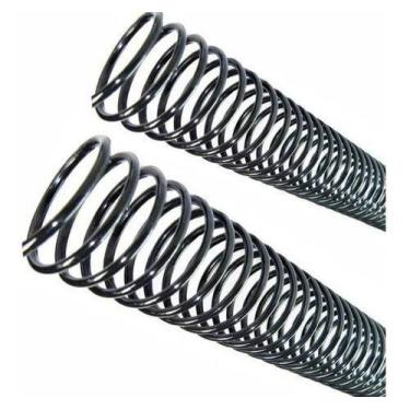 Imagem de Espiral para Encadernação Preto 09 mm para 50 folhas 100un - Cassmar