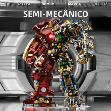 Imagem de Conjunto De Blocos De Montar Marvel Homem De Ferro 2700+ Peças Super-h