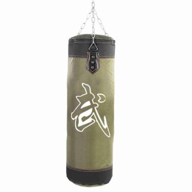 Imagem de aqxreight Treinamento Boxe Gancho Saco de Areia Luta Karatê Soco Saco de Areia de para Impactar As Coisas Em Depois que a Pode Absorver Bom o de de Grãos de Absorção como Serra Colocada (60CM)