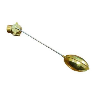 Imagem de Torneira Boia P/ Água Quente Fria Balão Latão 3/4'' Garden