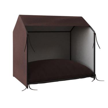 Imagem de Casinha De Cachorro Pet Tati Raças Pequenas - Marrom - Cor: Marrom