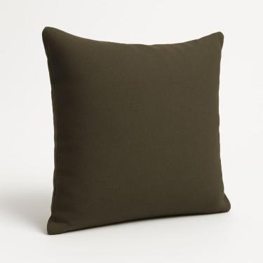 Imagem de Almofada 42cm Decorativa Suede Fofinha Para Sofá E Cadeira Marrom