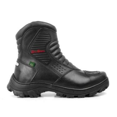 Imagem de Bota Bell Boots Masculina Motociclista Couro Premium Resistente à Água-Masculino
