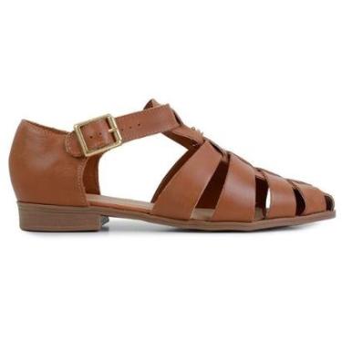 Imagem de Sandália Feminina Bottero Marrom Caramelo -3754-Feminino