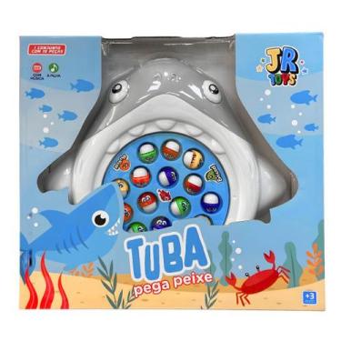 Imagem de Pega Peixe de Plástico Tubarão - Central