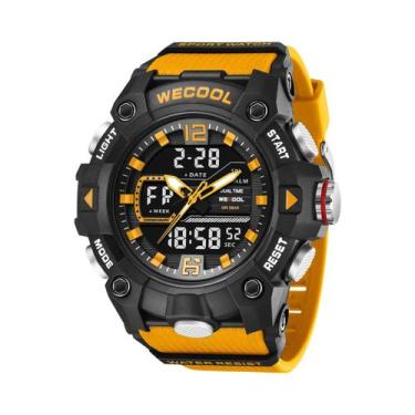 Imagem de Relógio Digital À Prova d'Água Com Duplo Display WECOOL W-820, Relógio