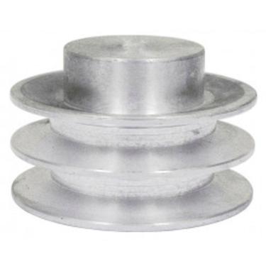 Imagem de Polia Alumínio 50mm 2 Canais Perfil A Vonder