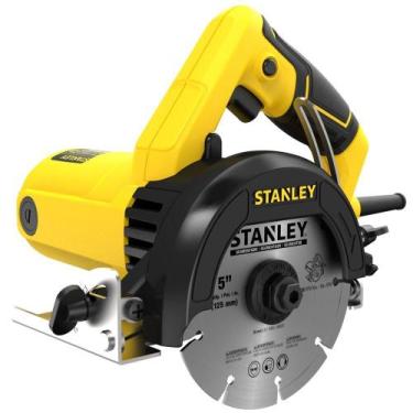 Imagem de Serra Mármore 125mm STANLEY SPT116A 1350W com 2 Discos, 110V