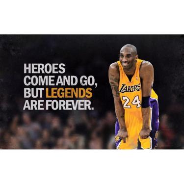 Imagem de Quadro: arte de parede, pintura, tela, Kobe Bryant, 40x60cm
