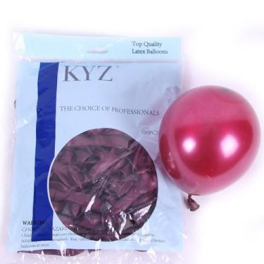 Imagem de Balões de látex de 12 polegadas, 100 unidades rosa rosa para festa - y