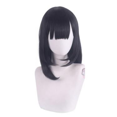 Imagem de Peruca de cosplay Charles Anime Costume de 35 cm de cabelo sintético -