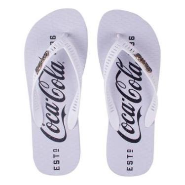 Imagem de Chinelo Adulto Masculino Coca Cola Detalhe Correia CC1315-Masculino