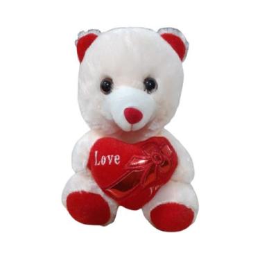 Imagem de Bichinho Urso Ursinho De Pelúcia Presente Menino Menina 22cm Cor:Marro