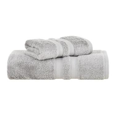 Imagem de Kit Jogo De Toalhas Buddemeyer 2 Peças Algodão Egipcio Banho e Rosto F