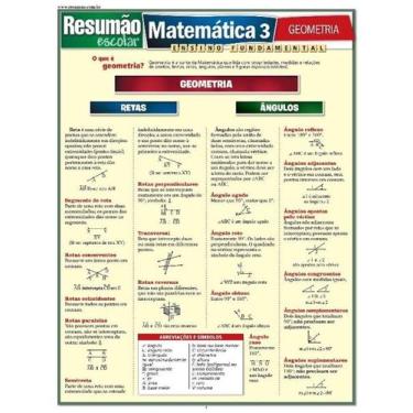 Imagem de Resumao Escolar - Matematica 3 - Geometria, 3