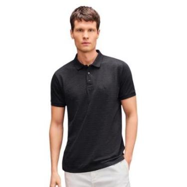 Imagem de Camisa Polo Reserva Regular Seattle Masculino Preto-Masculino