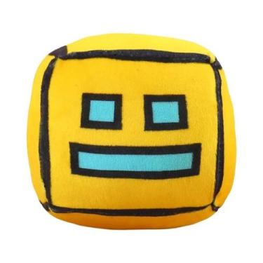 Imagem de Brinquedos De Pelúcia Geometry Dash Cube De 12CM, Boneca De Pelúcia, A