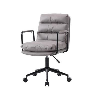 Imagem de Cadeira Escritório Arizona Rivatti Pu Cinza Base Preto