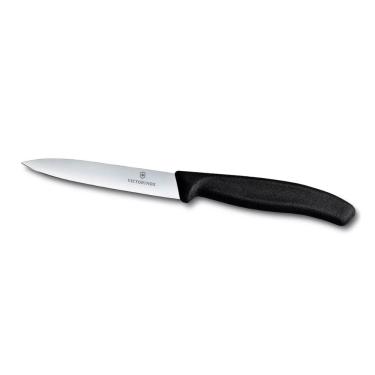 Imagem de Faca Victorinox Swiss Classic - Lâmina Lisa - 10 cm - Preta - 6.7703