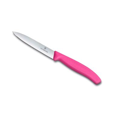 Imagem de Faca Victorinox Swiss Classic - Lâmina Lisa - 10 cm - Rosa - 6.7706.L115