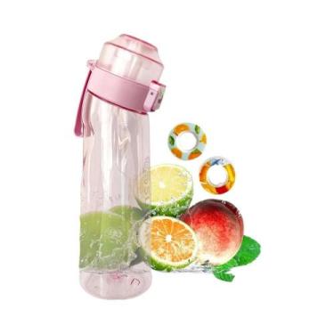 Imagem de Garrafa De Água Aromatizada De 650ml Com 7 Cápsulas De Fragrância De F