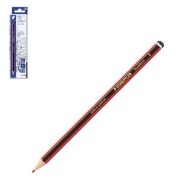 Imagem de Lápis Preto B Staedtler Sextavado Tradition 12 Unidades