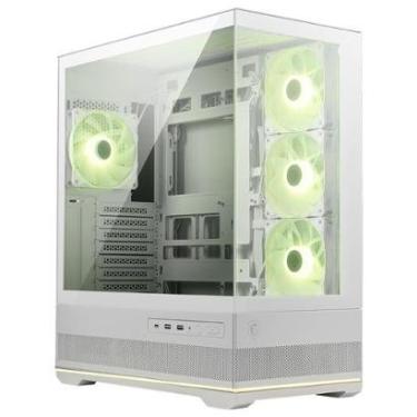 Imagem de Gabinete Gamer MSI MAG Pano 110R PZ White, Mid Tower4x FANs ARGB, M-ATX, - PANO110RPZWHT-Unissex