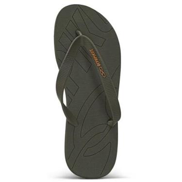 Imagem de Chinelo Olympikus Livre Masculino Verde, Verde militar, 42