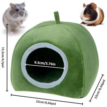 Imagem de Casa Quente De Inverno Para Hamster, Gaiola Para Porquinho-da-Índia, N