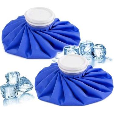 Imagem de kit 2 Bolsas De Gelo Termica Flexível alívio rápido - 22Cm - ortotech