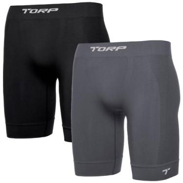 Imagem de Kit 2 Bermudas Térmica Microfibra Conforto Maciez Soul Eco Torp, Sorti