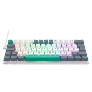 Imagem de Teclado Mecânico Gamer Machenike K500-B61, Switch Huano , ABNT, - K500-B61BBR-Unissex