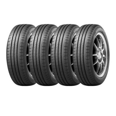Imagem de Kit 4 Pneus Dunlop Aro 14 175/65R14 82T Enasave EC300 Original FIAT