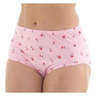 Imagem de Kit 6 Calçolas Senhora Algodão Estampadas Kellynha 338/339, P, Sortida