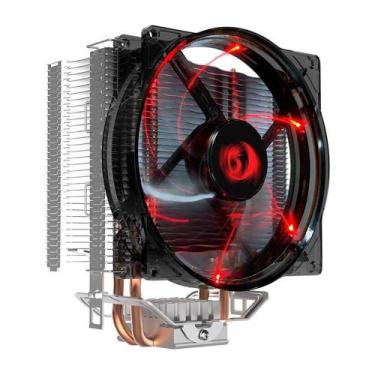 Imagem de Cooler Redragon Reaver Led Vermelho Intel-amd Preto Cc-1011