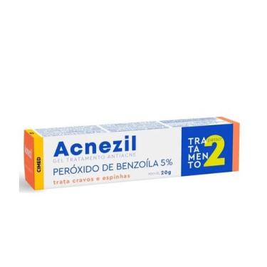 Imagem de Acnezil Gel 5% Trata Cravos e Espinhas 20g - Cimed