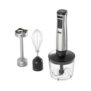 Imagem de Mixer Elétrico 3 em 1 Processador Portátil Inox WM1 220V - WAP, 220V