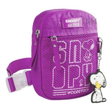 Imagem de Bolsa Snoopy Unilateral Sp2380 Shoulder Bag Pequena Feminina - Semax